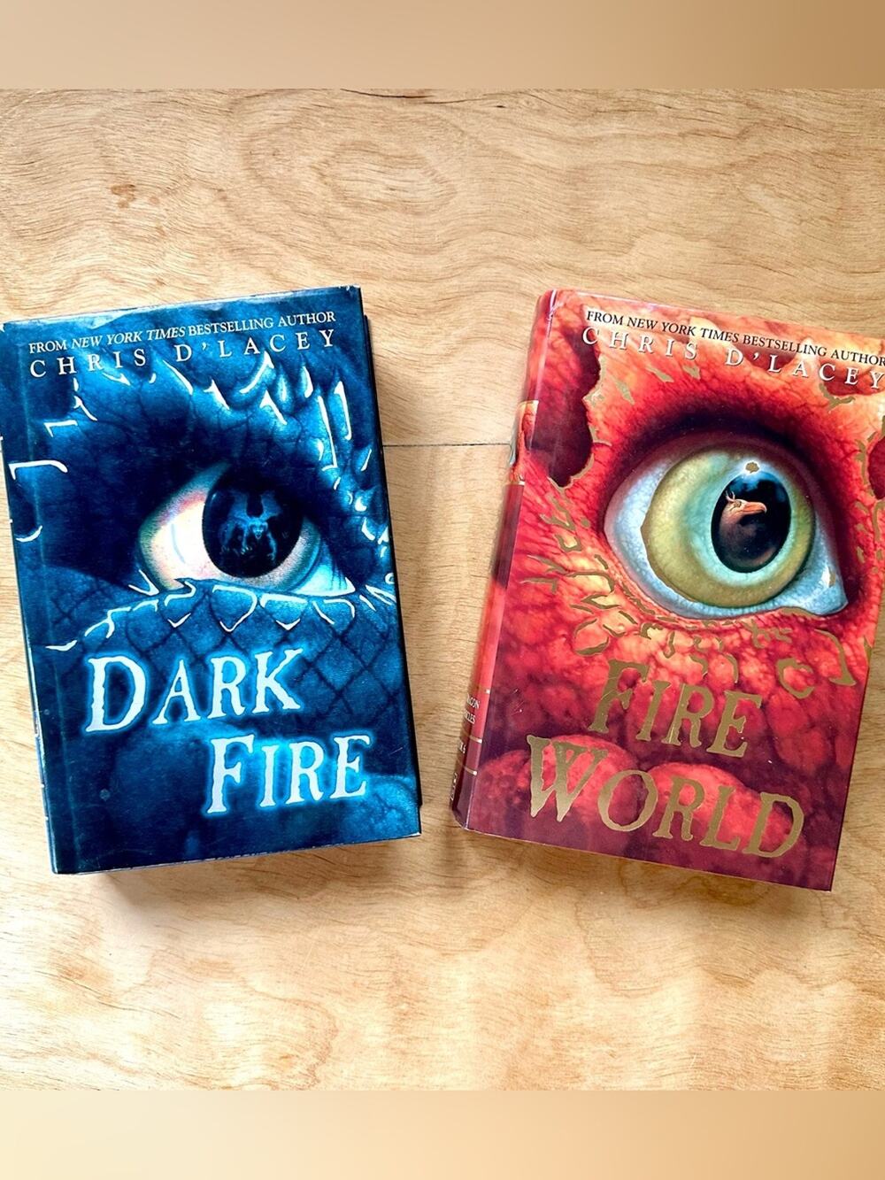 Chris D’Lacey Last Dragon Chronicles Books 5 6 Dark Fire Fire World Hardcover